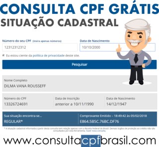 Consulta o CPF Online