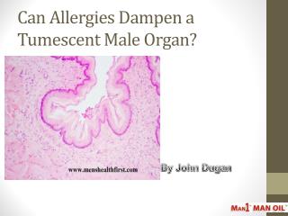 Can Allergies Dampen a Tumescent Male Organ?