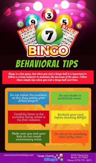Bingo Behavioral Tips