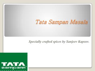 Tata Sampann Masala products