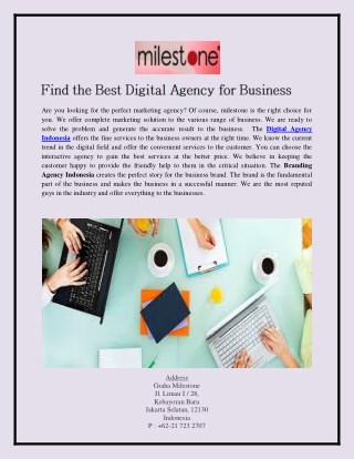 Find the Best Digital Agency for Business