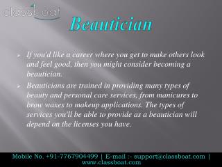 Beautician Course in Pune