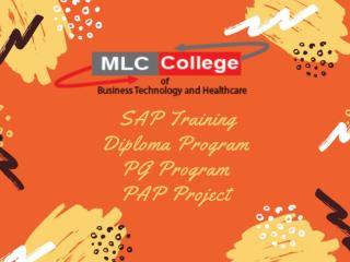 SAP E Training |Study Abroad Program |MLC College Canada