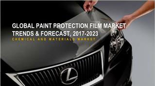 Chemical and Materials - Global Paint Protection Film Market Trends & Forecast, 2017-2023