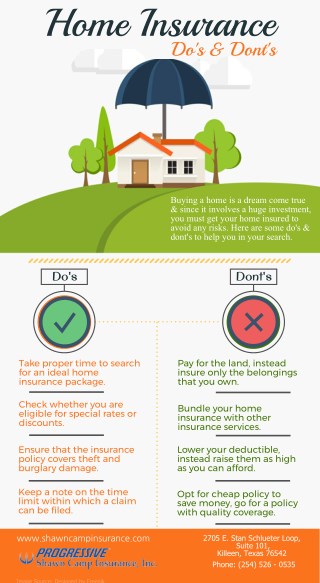 Home Insurance Do's & Don'ts