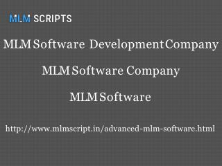 MLM Software - MLM Software Company | MLM Software Development Company