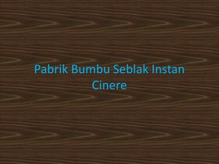 Maknyuss!! 0857.7940.5211, Pabrik Bumbu Seblak Instan Cinere