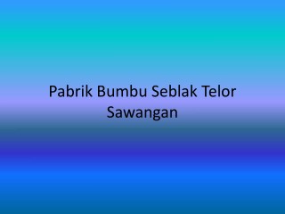 Maknyuss!! 0857.7940.5211, Pabrik Bumbu Seblak Telor Sawangan