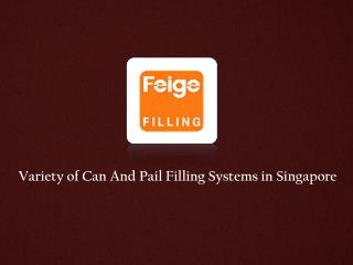 Can Filling Systems