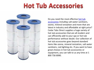 Hot Tub Accessories
