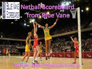 Buy Netball Scoreboard from Blue Vane, Ringwood, Victoria