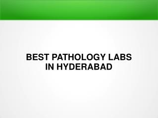 Complete Blood Count Test in Hyderabad