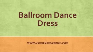 Ballroom Dance Dress