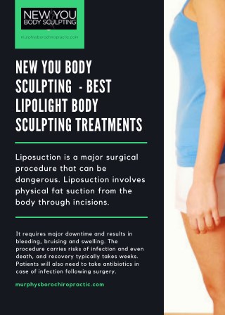 New You Body Sculpting - Best lipo light body sculpting treatments