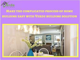 Get the wonderful Verde building solution from Ron Staley