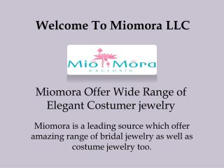 Indian fashion jewelry at www miomora com