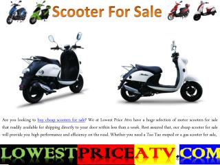 Scooter For Sale