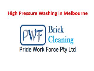 High Pressure House Washing in Melbourne | High Pressure Cleaning Services Melbourne