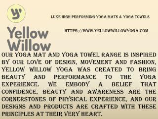 NOW WITH X-GRIP YOGA MATS & YOGA TOWELS
