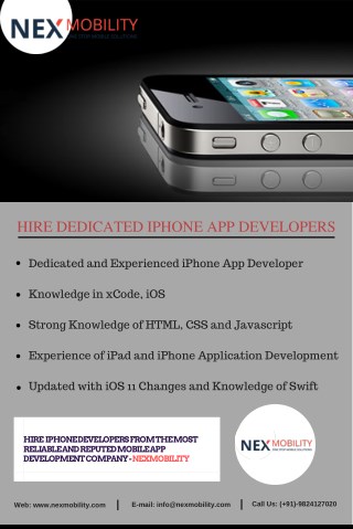 Tips to Hiring Skilled iPhone App Developers India