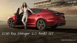 New 2018 Kia Stinger GT Sports Sedan Car Overview - Westside Kia, Houston-TX