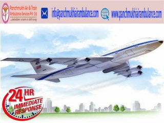 Avail Panchmukhi Air Ambulance Service from Kolkata and Guwahati at Reasonable Fare