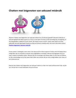 Lotgenotencontact seksueel misbruik