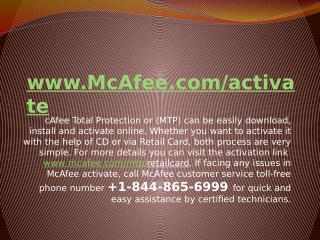 See mcafee.com/activate for Instant mcafee activate Support