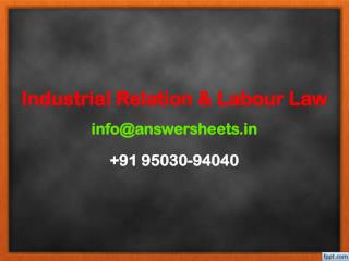 What are the predominant causes of industrial disputes in India Give suitable examples in support of your answer.