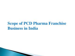 What is the Scope of Pharma Franchise Business? - Fossil Remedies
