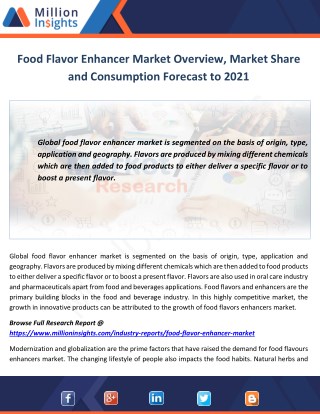 Frozen Mushrooms Market Status, Growth Prospect and Share by Application Forecast to 2017-2022