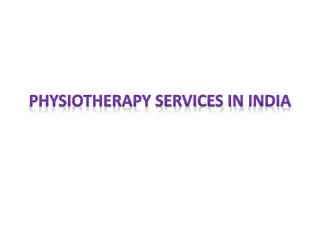 physiotherapy rehabilitation centers in Hyderabad