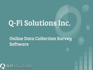 Online Survey Software