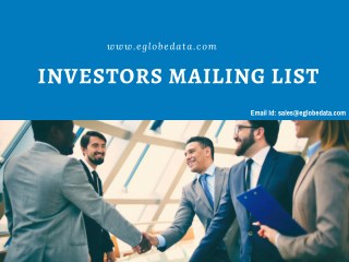 Investors Mailing List