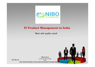 IT Service Management,IT Product Development Companies in India - NIBO Technologies