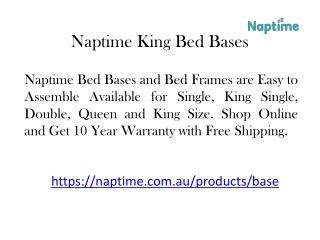 Naptime Double Bed Base For Sale