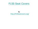 F150 Seat Covers