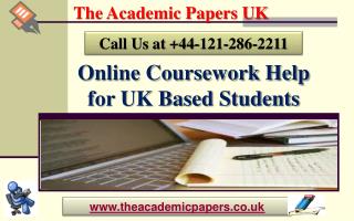 Online Coursework Help for UK Based Students