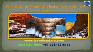 Experience of Beautiful Chadar Trek with Travel Banjare