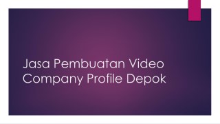 0813.1837.8571 - Jasa Editing Video , Jasa Pembuatan Video Company Profile Murah