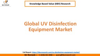 UV Disinfection Equipment Market Segmentation and Market Size