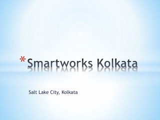 SMARTWORKS KOLKATA