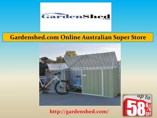 Are You Looking for A Garden Sheds, Timber Sheds Online?