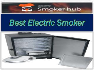 Best Electric Smoker