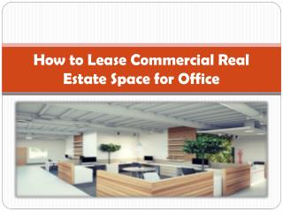 Ready to Lease an Office Space in Sunshine Coast?