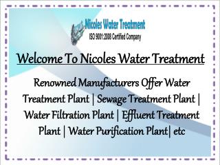 Sewage Treatment Plant In Delhi