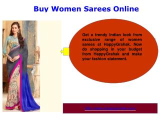 Buy Women Sarees Online