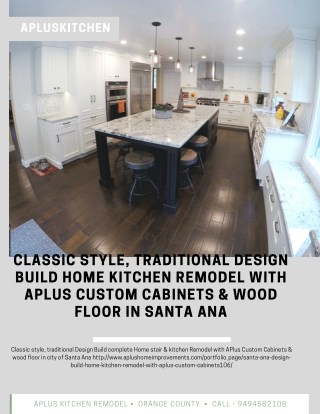 Santa Ana Custom Kitchen