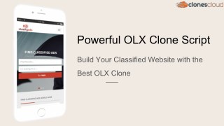 Powerful OLX Clone Script