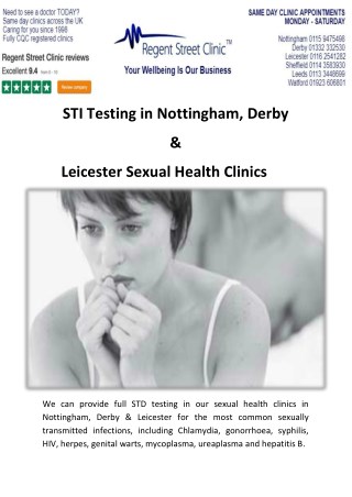 STI Testing Today